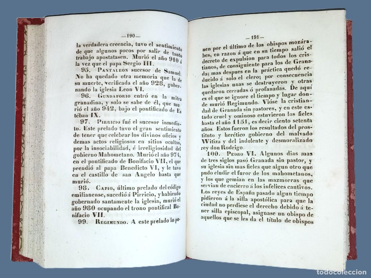 Libros antiguos: ILIBERIA O GRANADA. MEMORIA - Foto 4
