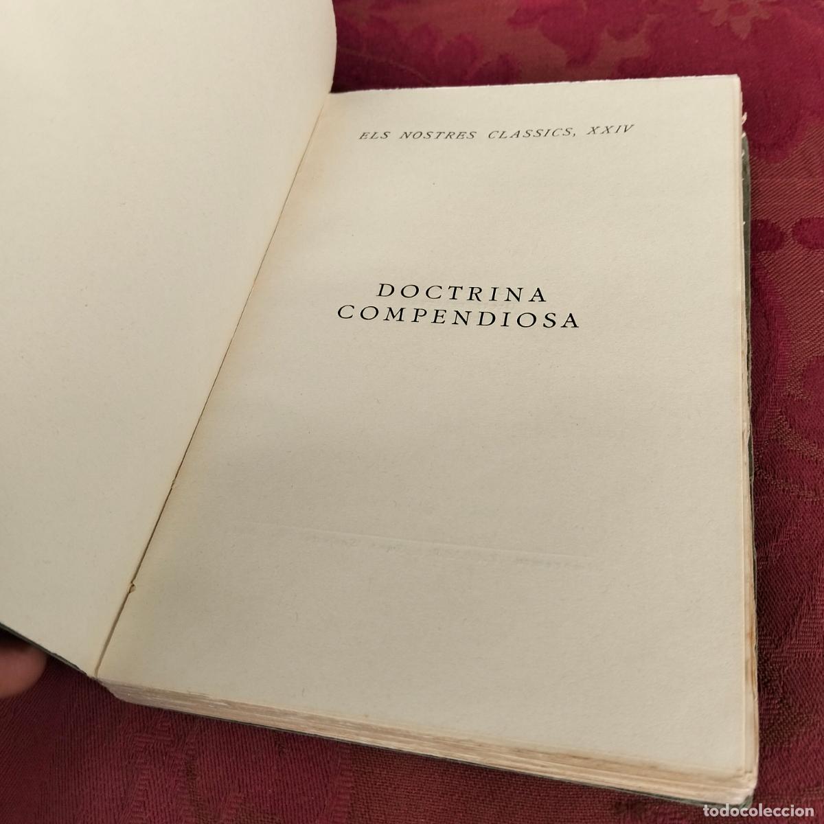 Libros antiguos: Doctrina compendiosa Francesc Eiximenis Barcino 1929 - Foto 3