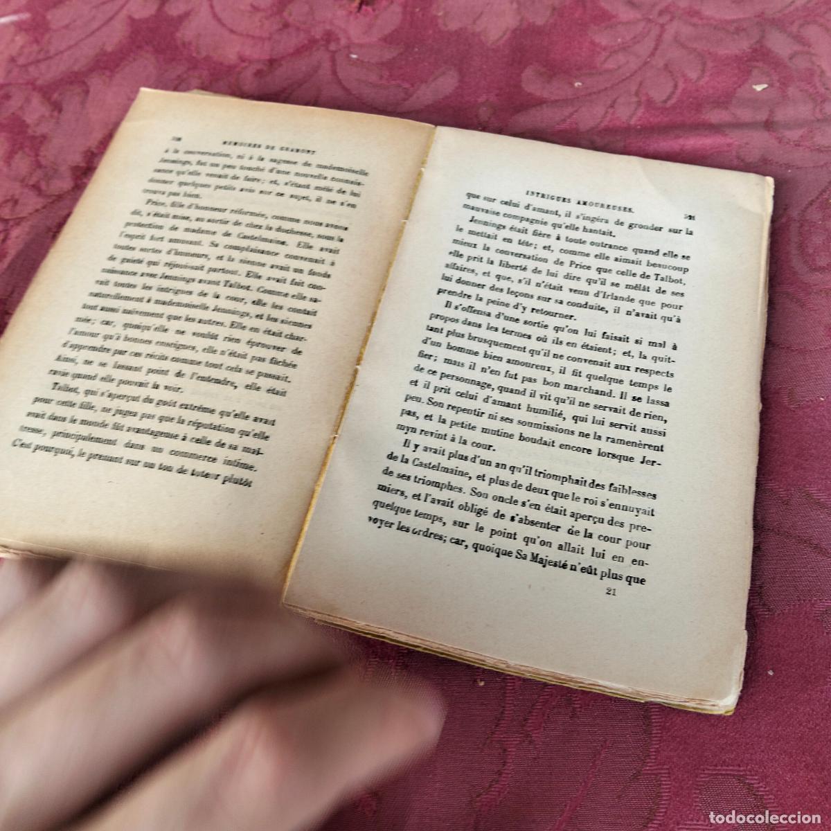 Libros antiguos: M&eacute;moires du comte de Gramont A Hamilton classiques librairie Garnier - Foto 8