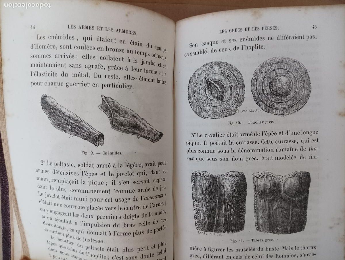 Libros antiguos: Les armes et les Armures. P. Lacombe - Foto 2