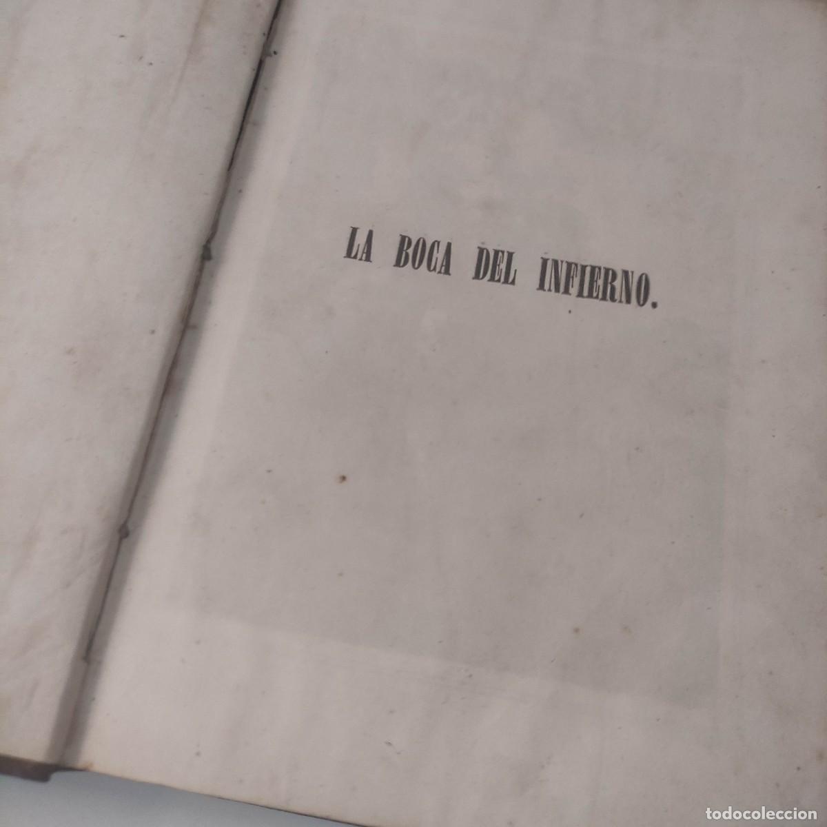 Libros antiguos: La boca del infierno - Alejandro Dumas - Foto 4