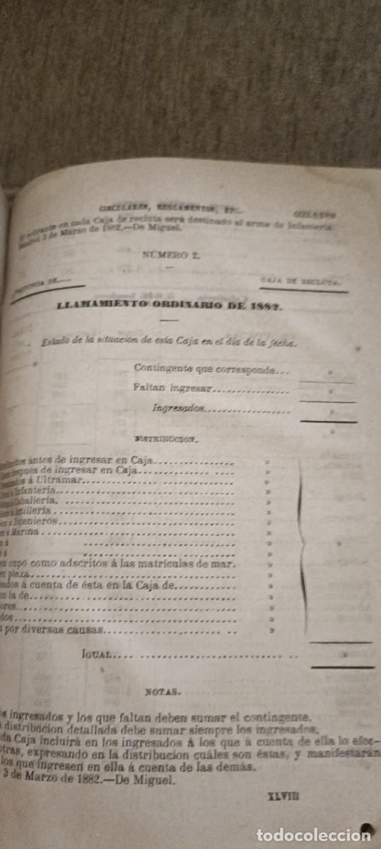 Libros antiguos: Guia de Quintas 1882 - Foto 4