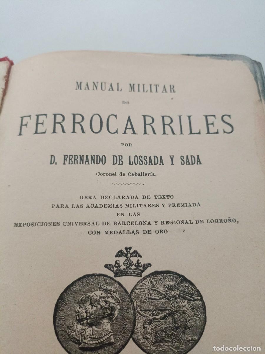 Libros antiguos: Antiguo libro sobre Ferrocarriles. 1908. - Foto 3