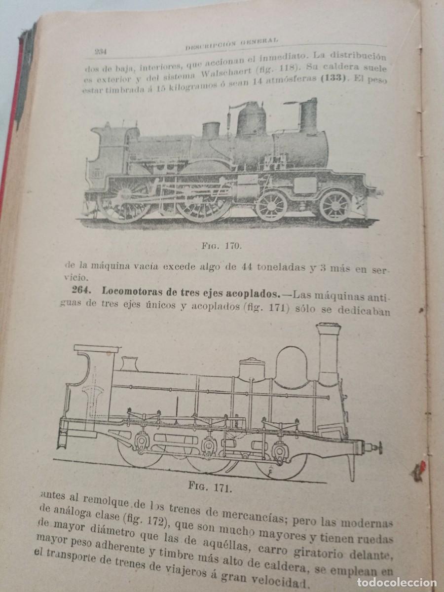 Libros antiguos: Antiguo libro sobre Ferrocarriles. 1908. - Foto 8