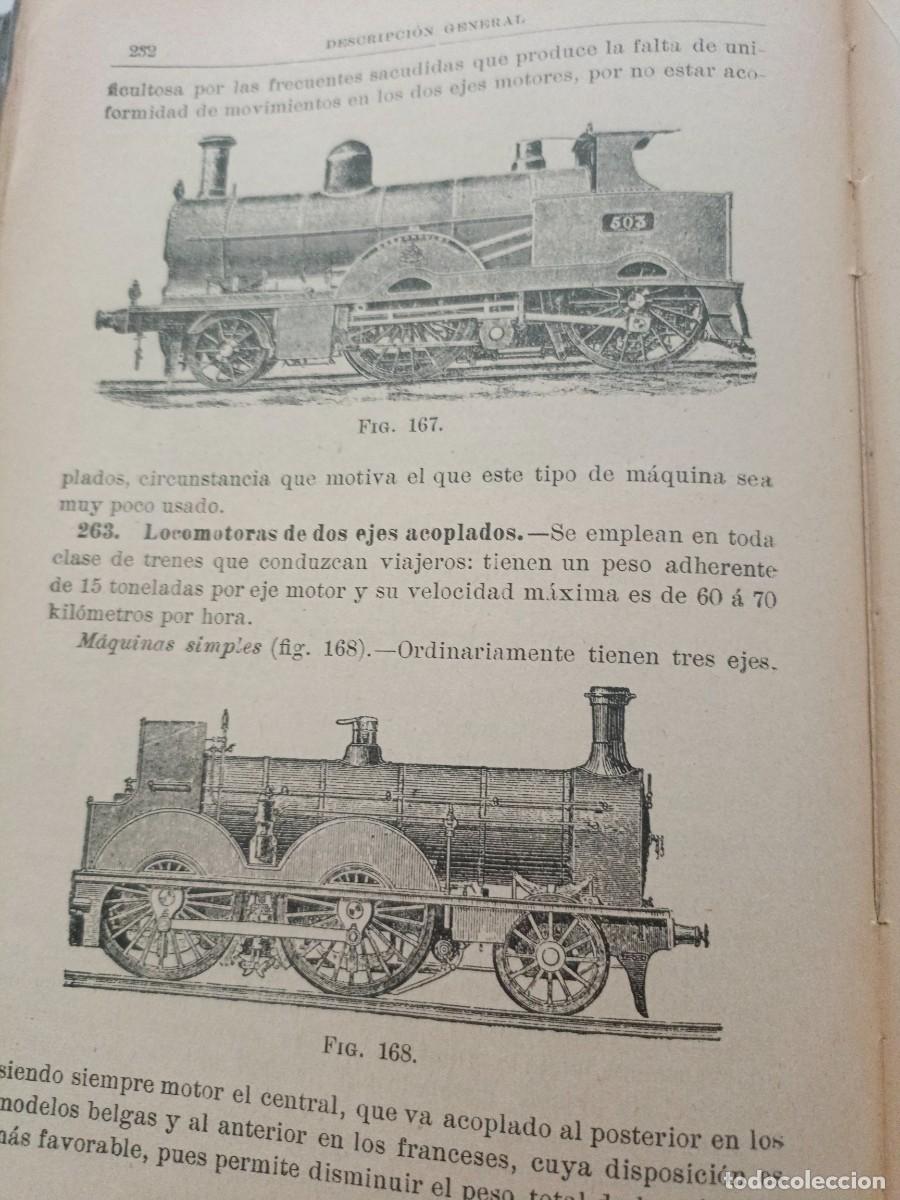 Libros antiguos: Antiguo libro sobre Ferrocarriles. 1908. - Foto 10