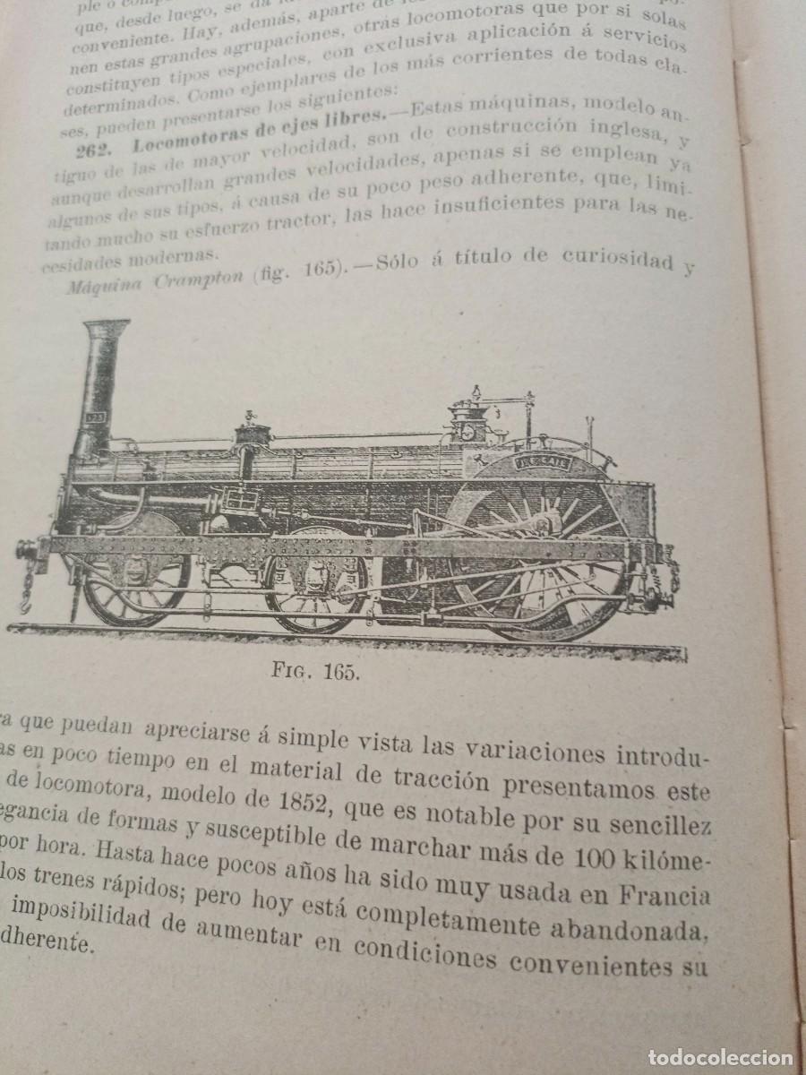 Libros antiguos: Antiguo libro sobre Ferrocarriles. 1908. - Foto 12