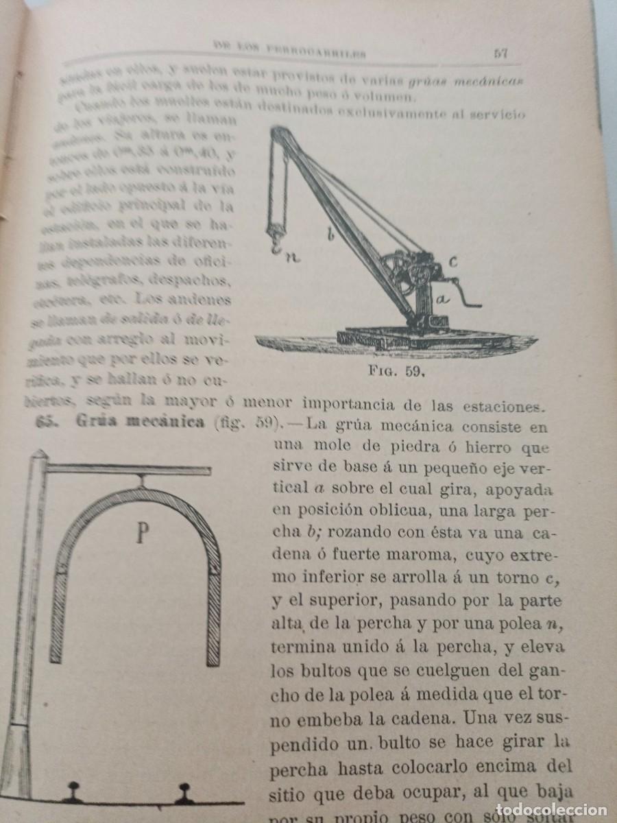 Libros antiguos: Antiguo libro sobre Ferrocarriles. 1908. - Foto 19
