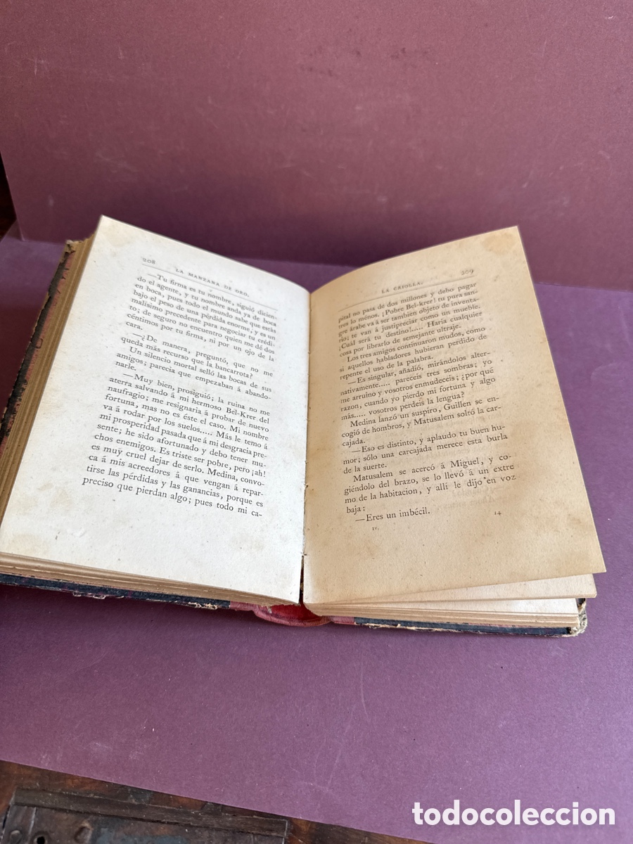 Libros antiguos: La criolla - Jos&eacute; Selgas - 1872 - Foto 3