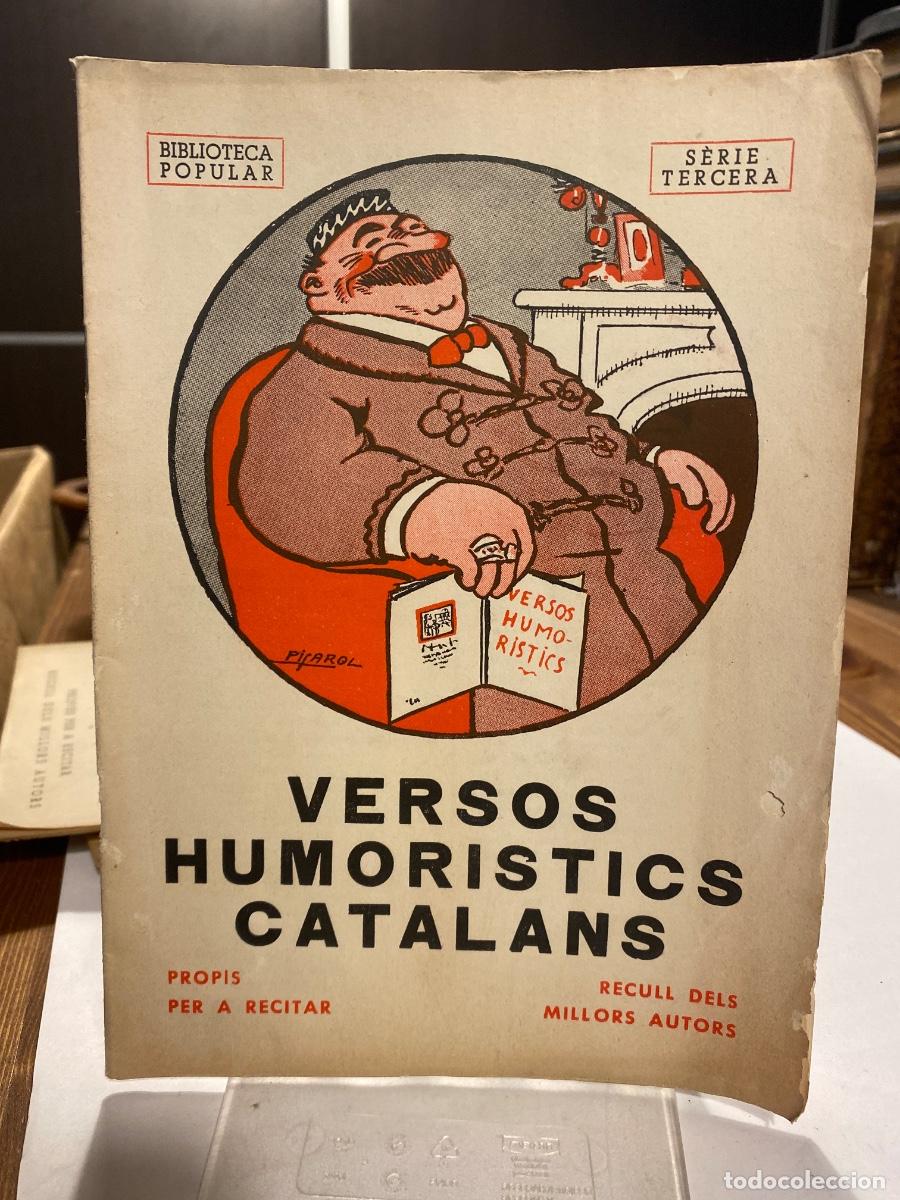 Libros antiguos: VERSOS HUMORISTICS CATALANS . TERCERA SERIE - Foto 1