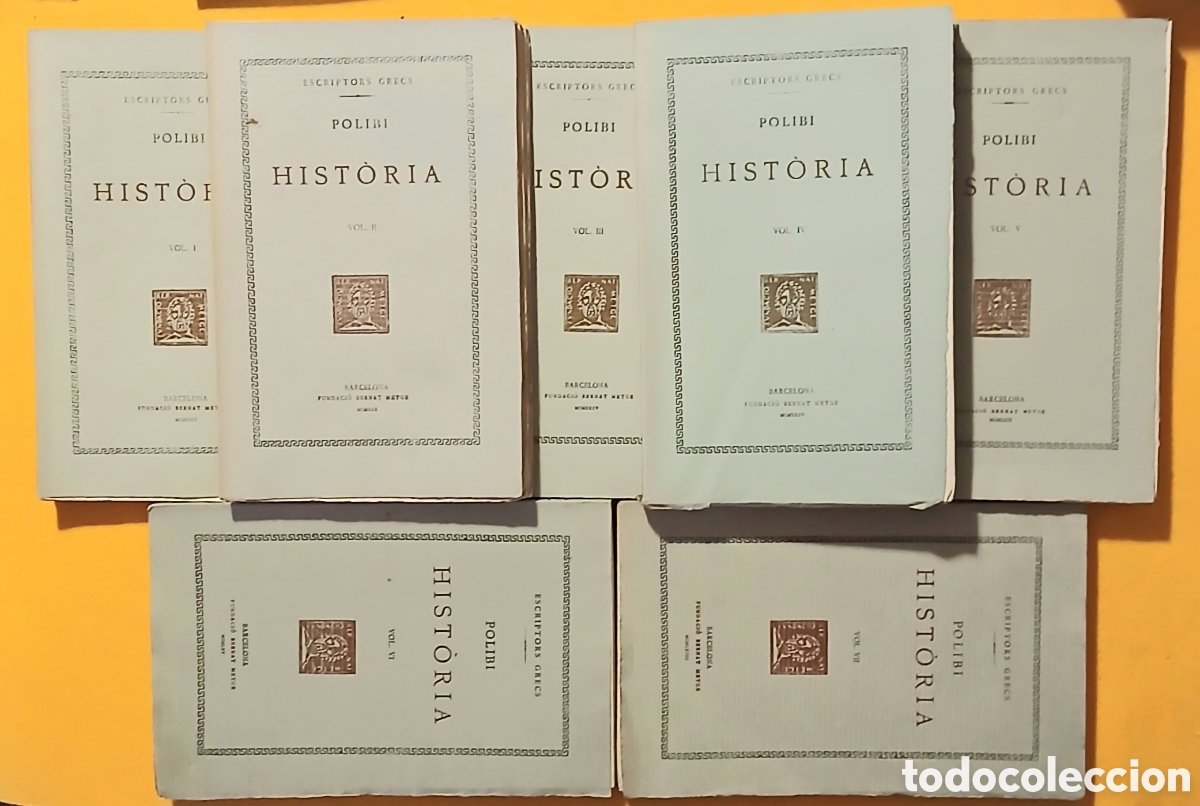 Libros antiguos: Polibi, Hist&ograve;ria 1929 a 1968 - Foto 1