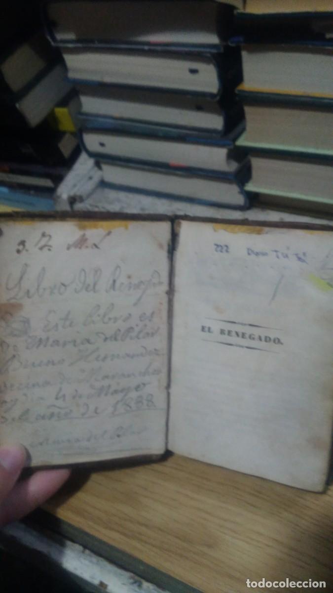 Libros antiguos: El renegado. An&oacute;nimo - Foto 2