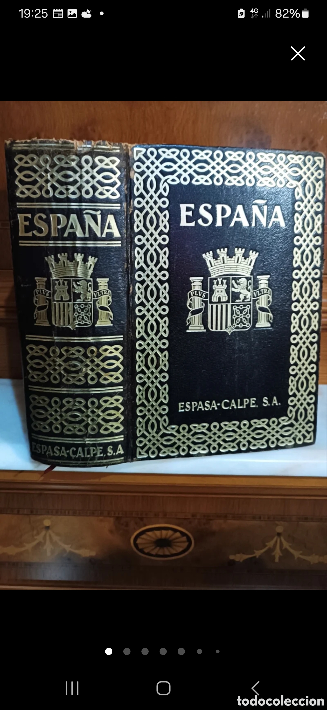 Libros antiguos: ESPA&Ntilde;A, historia espasa-calpe 1935 - Foto 1