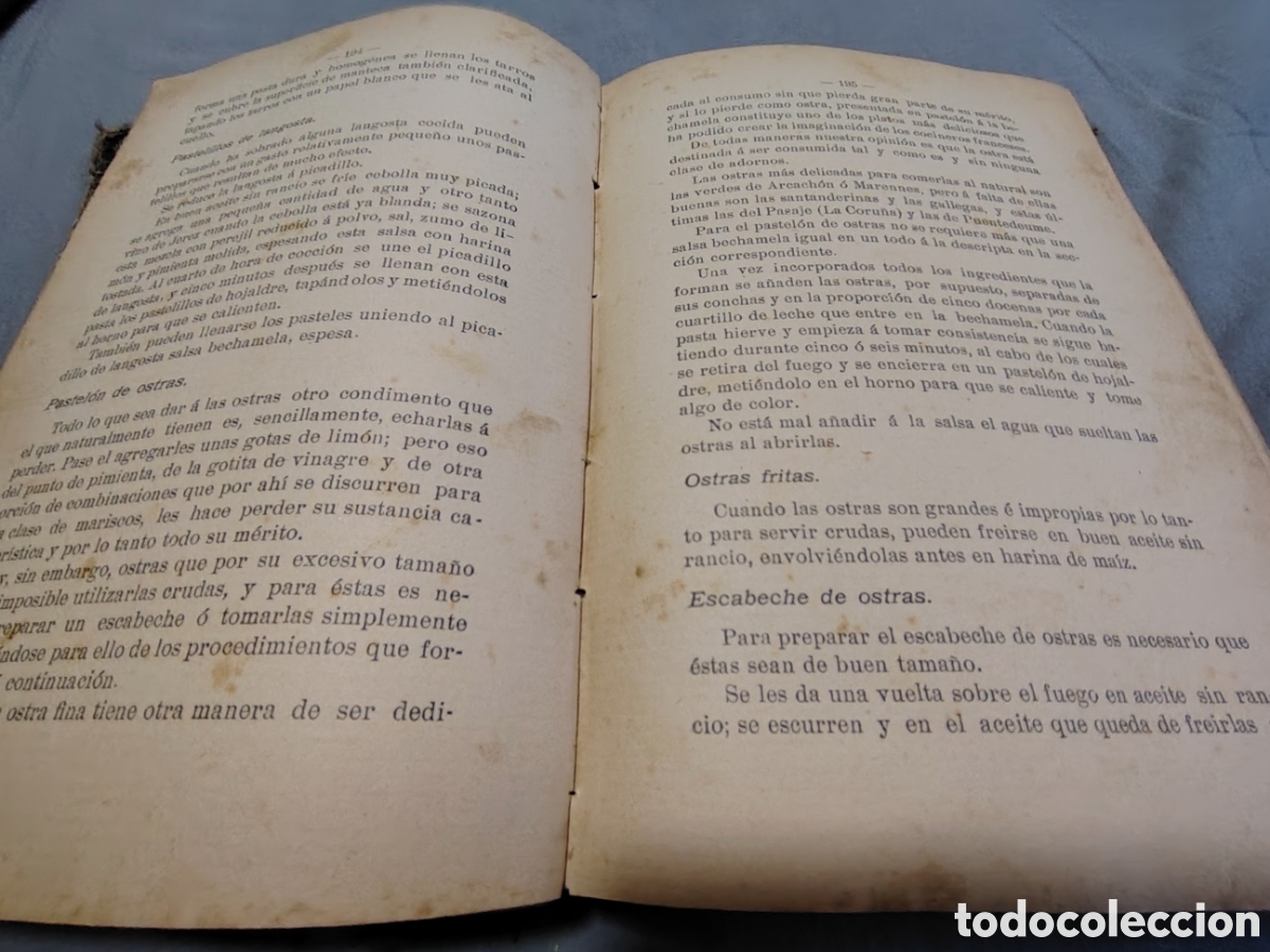 Libros antiguos: La cocina pr&aacute;ctica. Manuel Puga y Praga, Picadillo - Foto 6