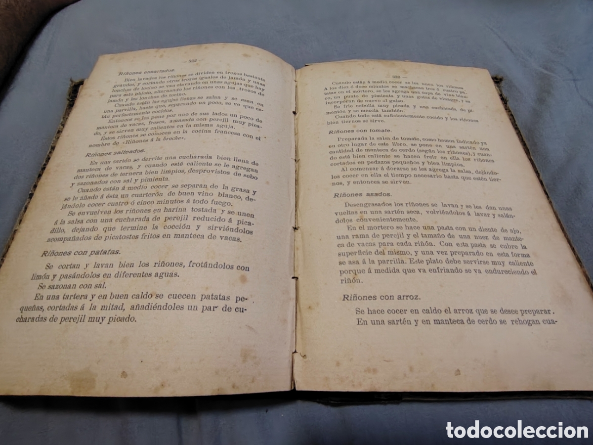Libros antiguos: La cocina pr&aacute;ctica. Manuel Puga y Praga, Picadillo - Foto 7