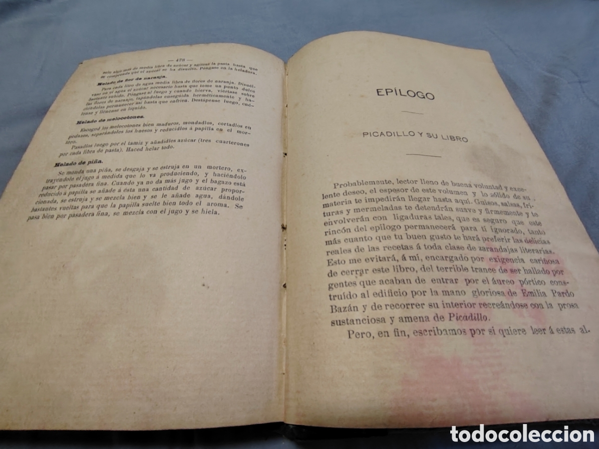 Libros antiguos: La cocina pr&aacute;ctica. Manuel Puga y Praga, Picadillo - Foto 9