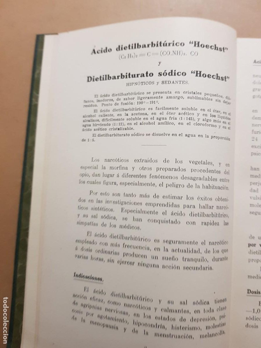 Libros antiguos: REMEDIA HOECHST (ILUST) - EN ALEM&Aacute;N - A&Ntilde;O 1914 - Foto 6