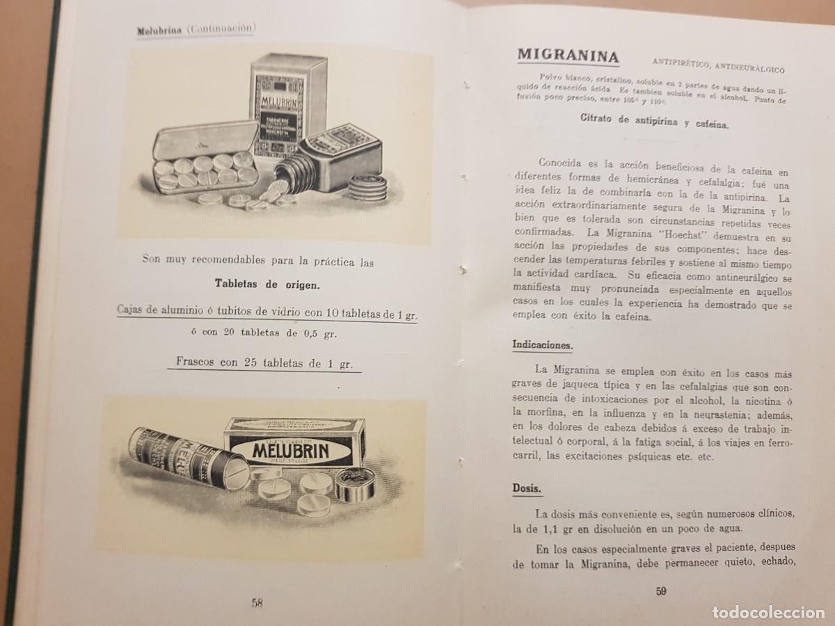 Libros antiguos: REMEDIA HOECHST (ILUST) - EN ALEM&Aacute;N - A&Ntilde;O 1914 - Foto 11