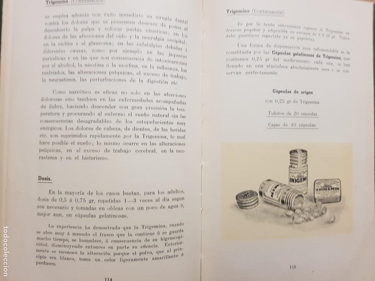 Libros antiguos: REMEDIA HOECHST (ILUST) - EN ALEM&Aacute;N - A&Ntilde;O 1914 - Foto 17