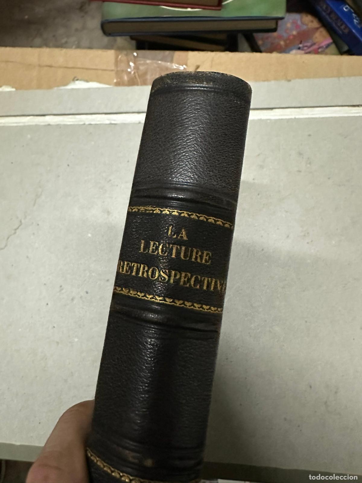 Libros antiguos: La lecture r&eacute;trospective Tome 7 - En frances - Foto 5