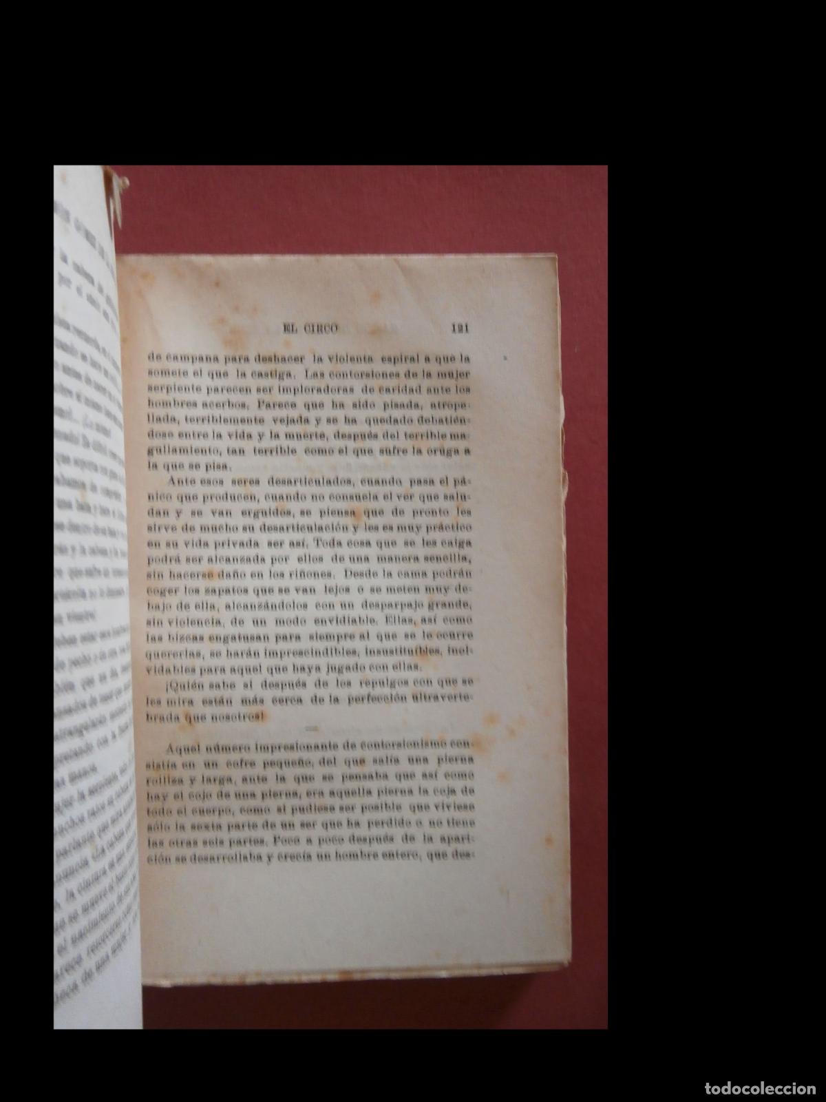 Libros antiguos: El Circo. Ram&oacute;n G&oacute;mez de la Serna. - Foto 4