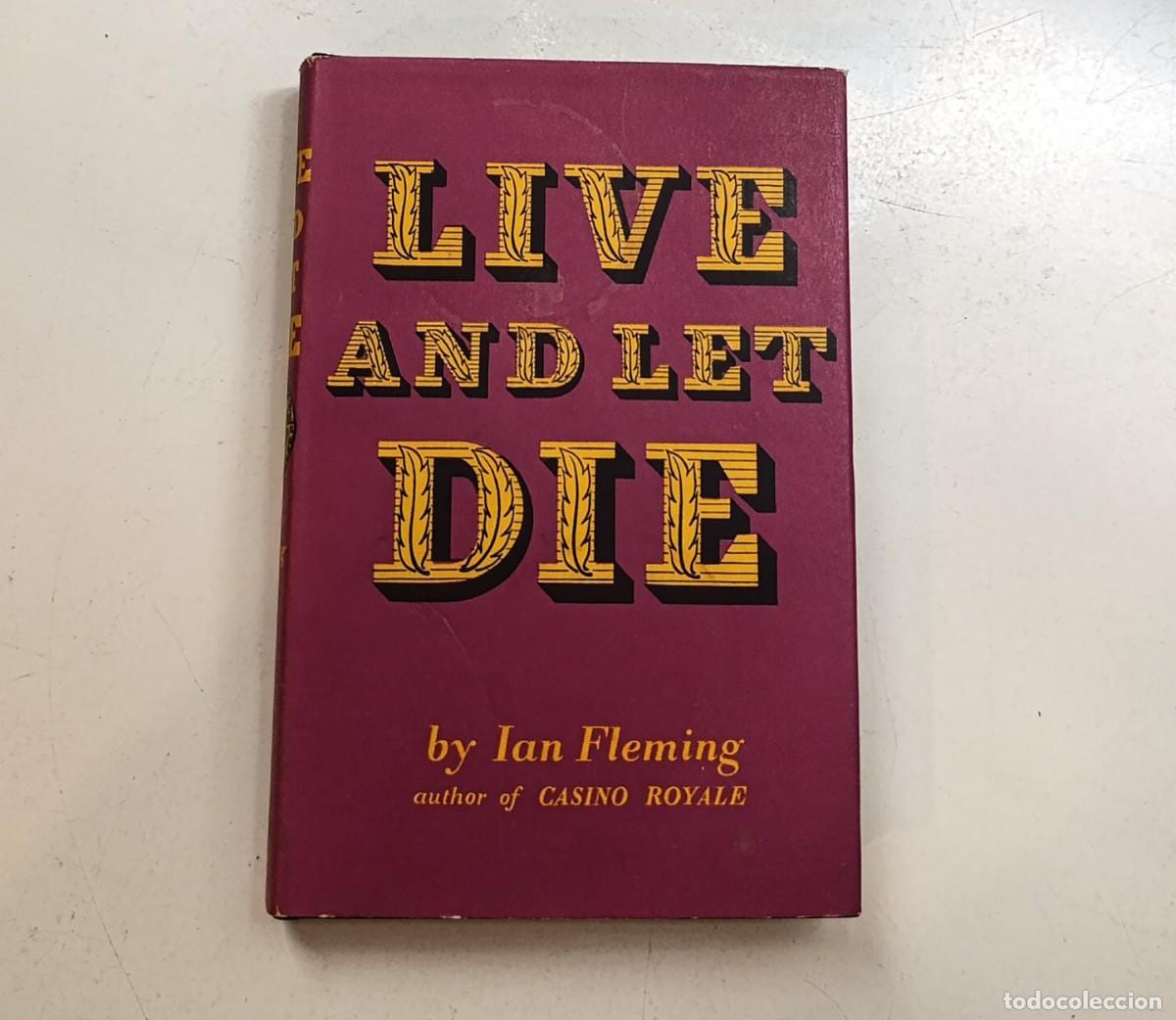 Libros antiguos: Live and let die - Ian Fleming - Foto 1