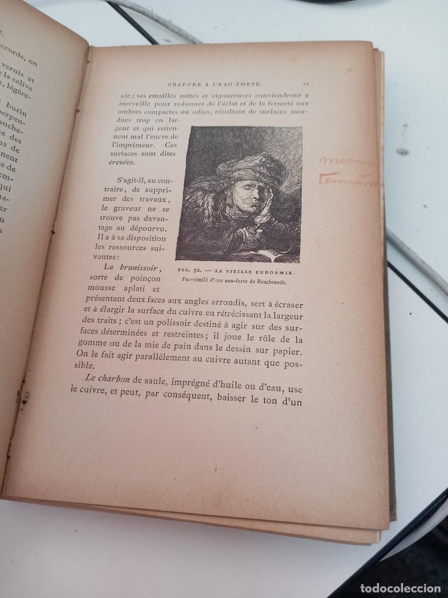 Libros antiguos: Les proc&eacute;d&eacute;s de la gravure Lostalot - Foto 5