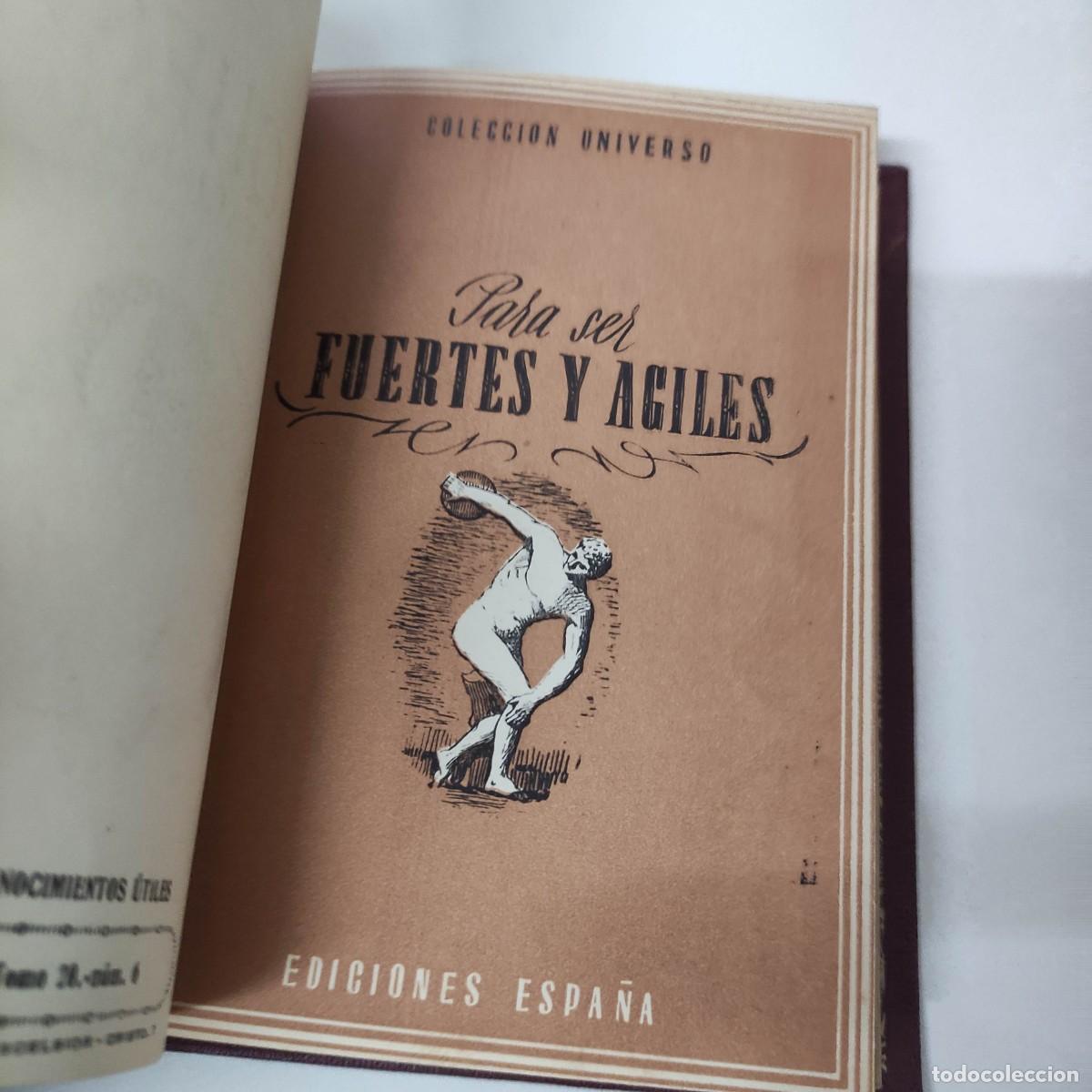 Libros antiguos: 6 TOMOS COLECCION UNIVERSO. EDICIONES ESPA&Ntilde;A. - Foto 4