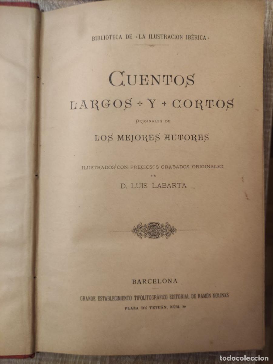 Libros antiguos: Cuentos cortos y largos - Foto 6