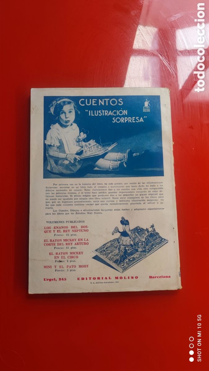 Libros antiguos: &rdquo;LA FEROCIDAD DE SHAITAN&rdquo;- BIBLIOTECA ORO,(MOLINO 1934) - Foto 2