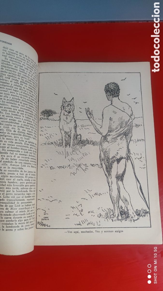 Libros antiguos: &rdquo;LA FEROCIDAD DE SHAITAN&rdquo;- BIBLIOTECA ORO,(MOLINO 1934) - Foto 5
