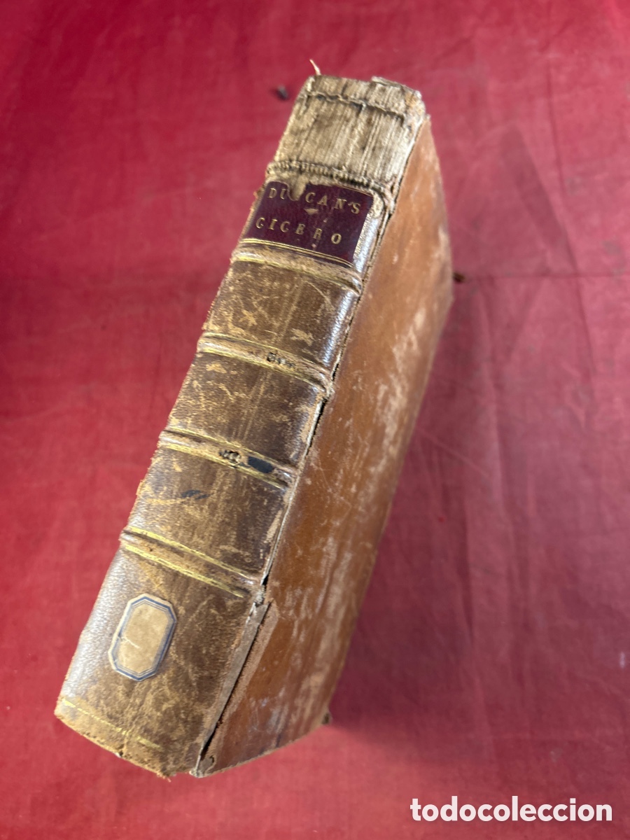 Libros antiguos: CICERO&rsquo;S SELECT ORATIONS 1771 - Foto 5