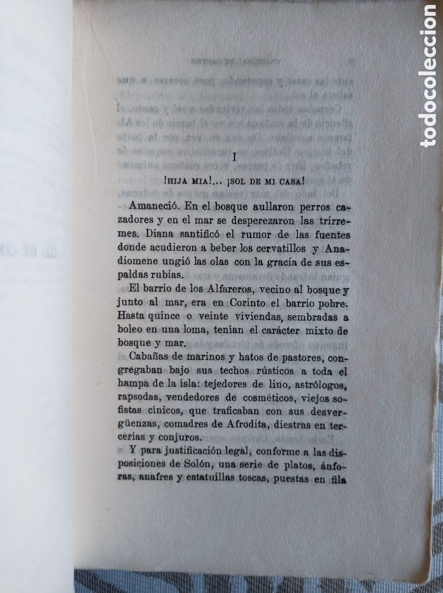 Libros antiguos: LAIS DE CORINTO, Y DOS NOVELAS M&Aacute;S. CRIST&Oacute;BAL DE CASTRO. - Foto 3