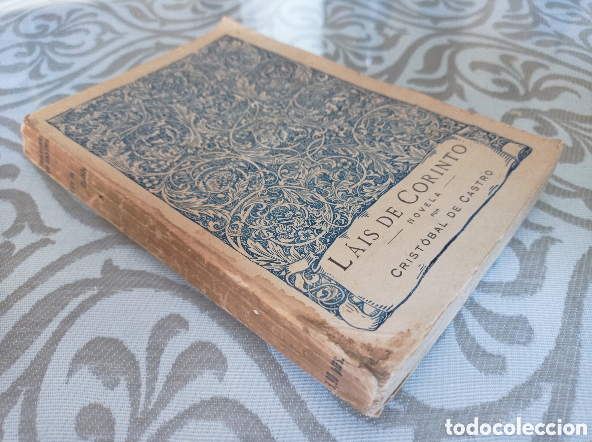 Libros antiguos: LAIS DE CORINTO, Y DOS NOVELAS M&Aacute;S. CRIST&Oacute;BAL DE CASTRO. - Foto 7