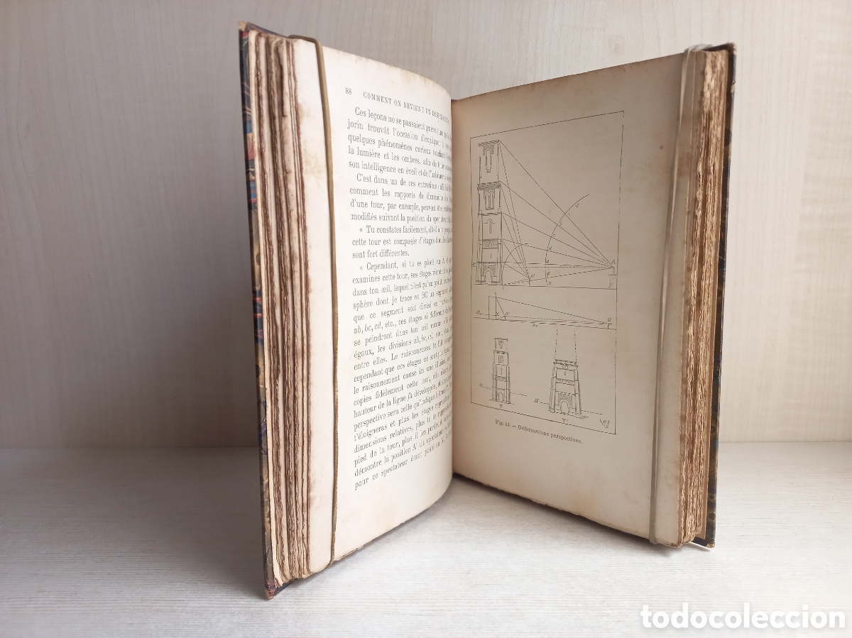 Libros antiguos: Comment on Devient un Dessinateur. Viollet-le-Duc. Hetzel et Cie Editeurs. - Foto 6