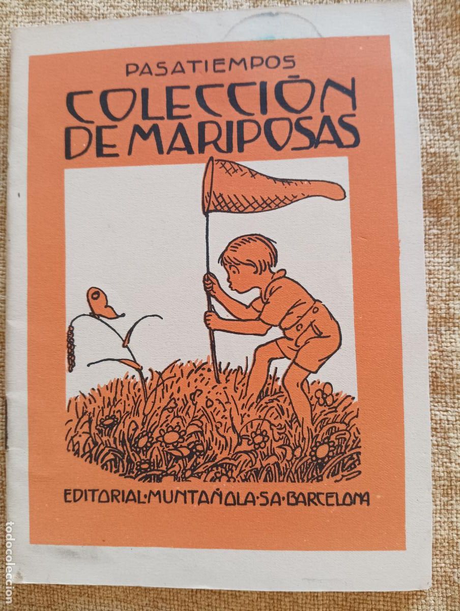 Libri antichi: Colecci&oacute;n de mariposas. Pasatiempos.