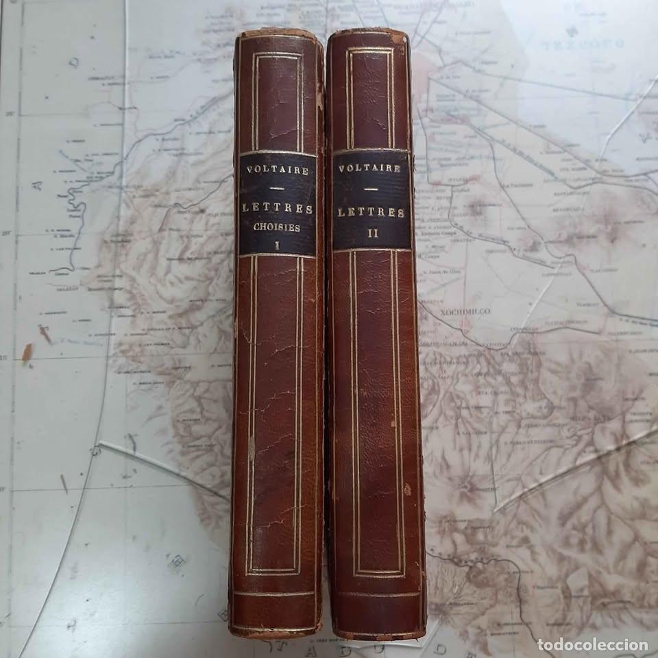 Libros antiguos: Voltaire. Lettres Choisies. 1920 - Foto 1