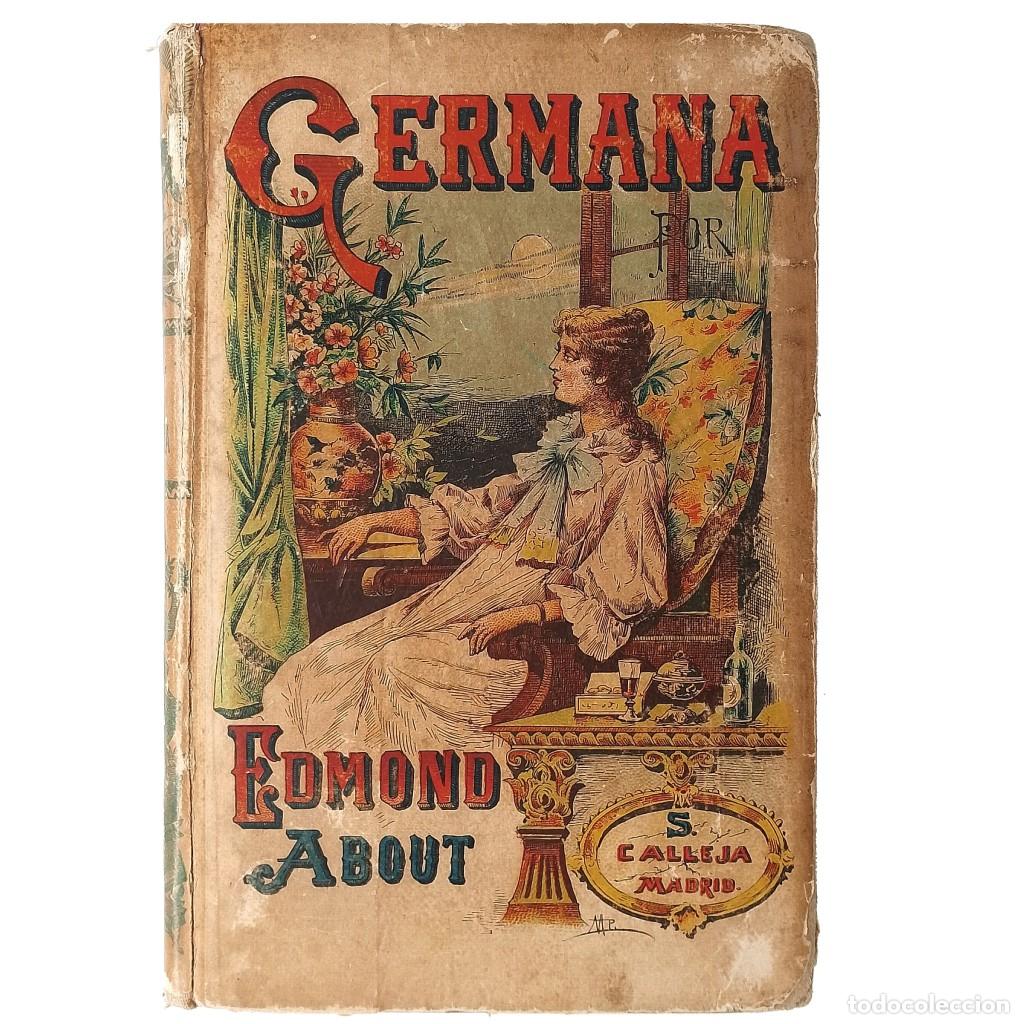 Libros antiguos: GERMANA. About, Edmond - Foto 1
