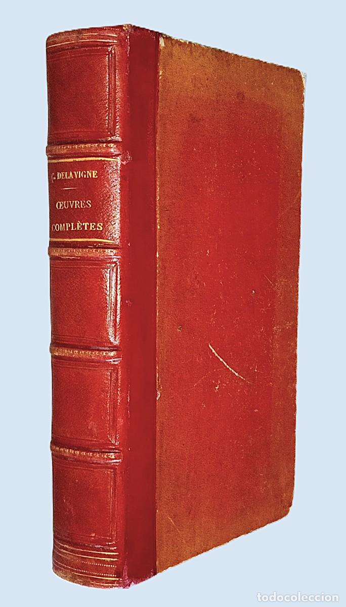 Libros antiguos: OEUVRES COMPL&Egrave;TES DE CASIMIR DELAVIGNE - Foto 2