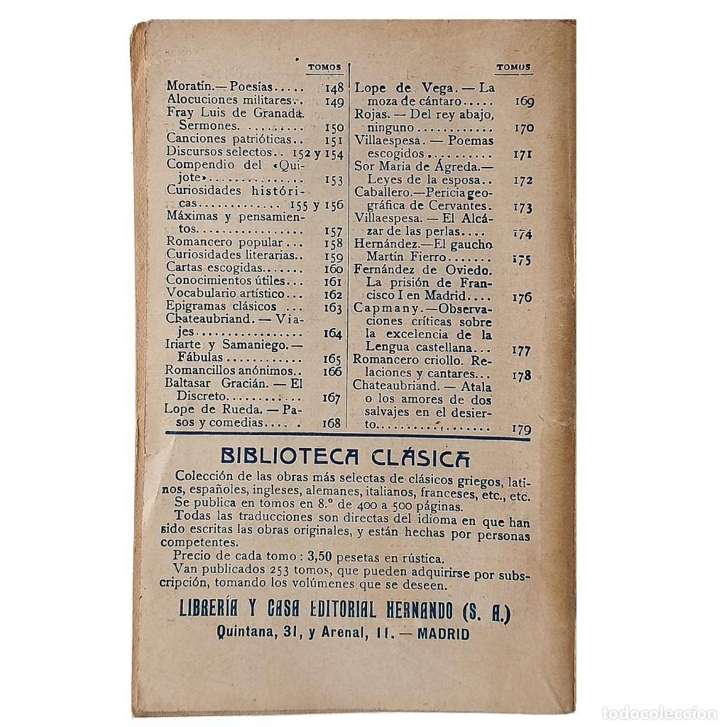Libros antiguos: CUENTOS Y F&Aacute;BULAS. Tomo primero. Hartzenbusch - Foto 2