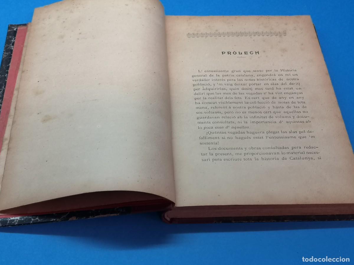Libros antiguos: SANT ANDREU DE PALOMAR. - JOAN CLAP&Eacute;S Y CORBERA - Foto 3