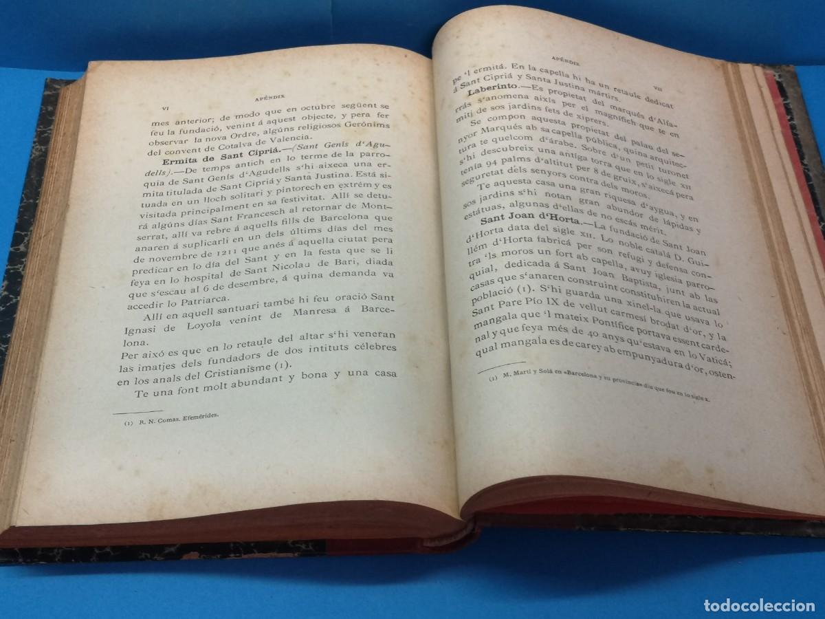 Libros antiguos: SANT ANDREU DE PALOMAR. - JOAN CLAP&Eacute;S Y CORBERA - Foto 11