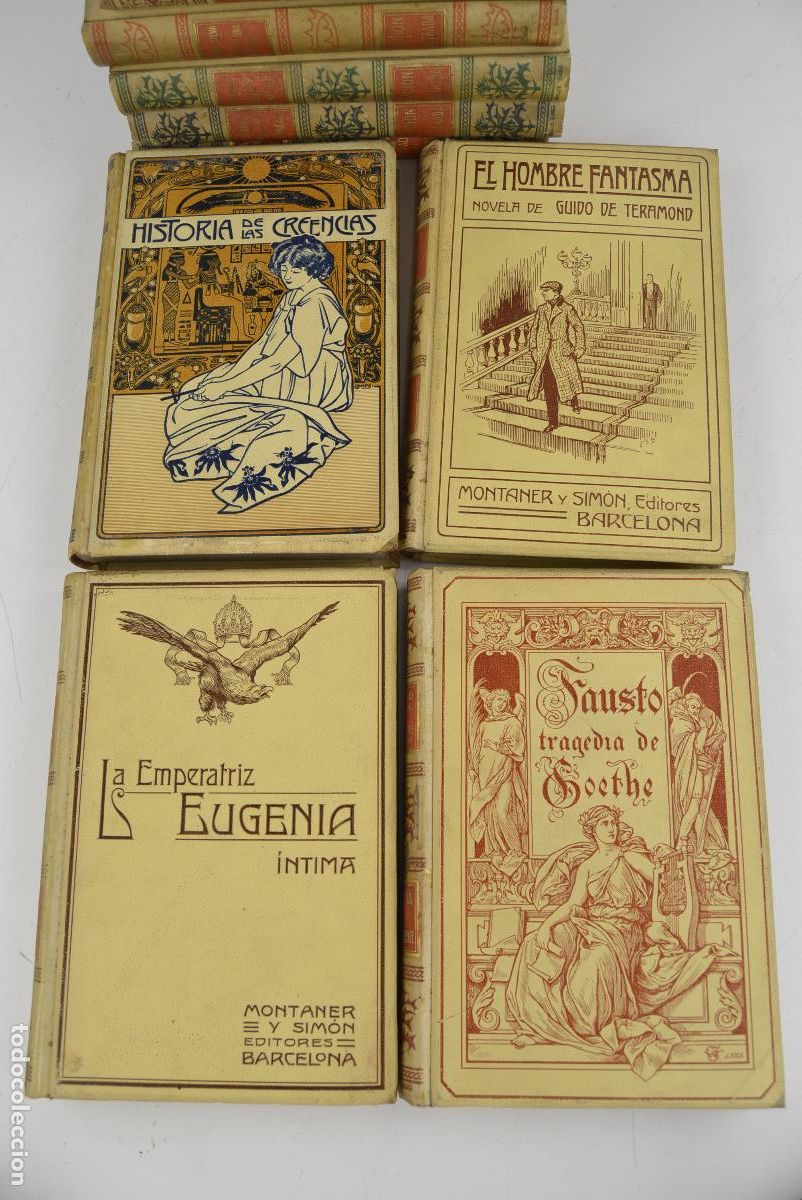 Libros antiguos: LOTE DE 16 LIBROS VARIADOS DE LA EDITORIAL MONTANER Y SIM&Oacute;N. - Foto 4