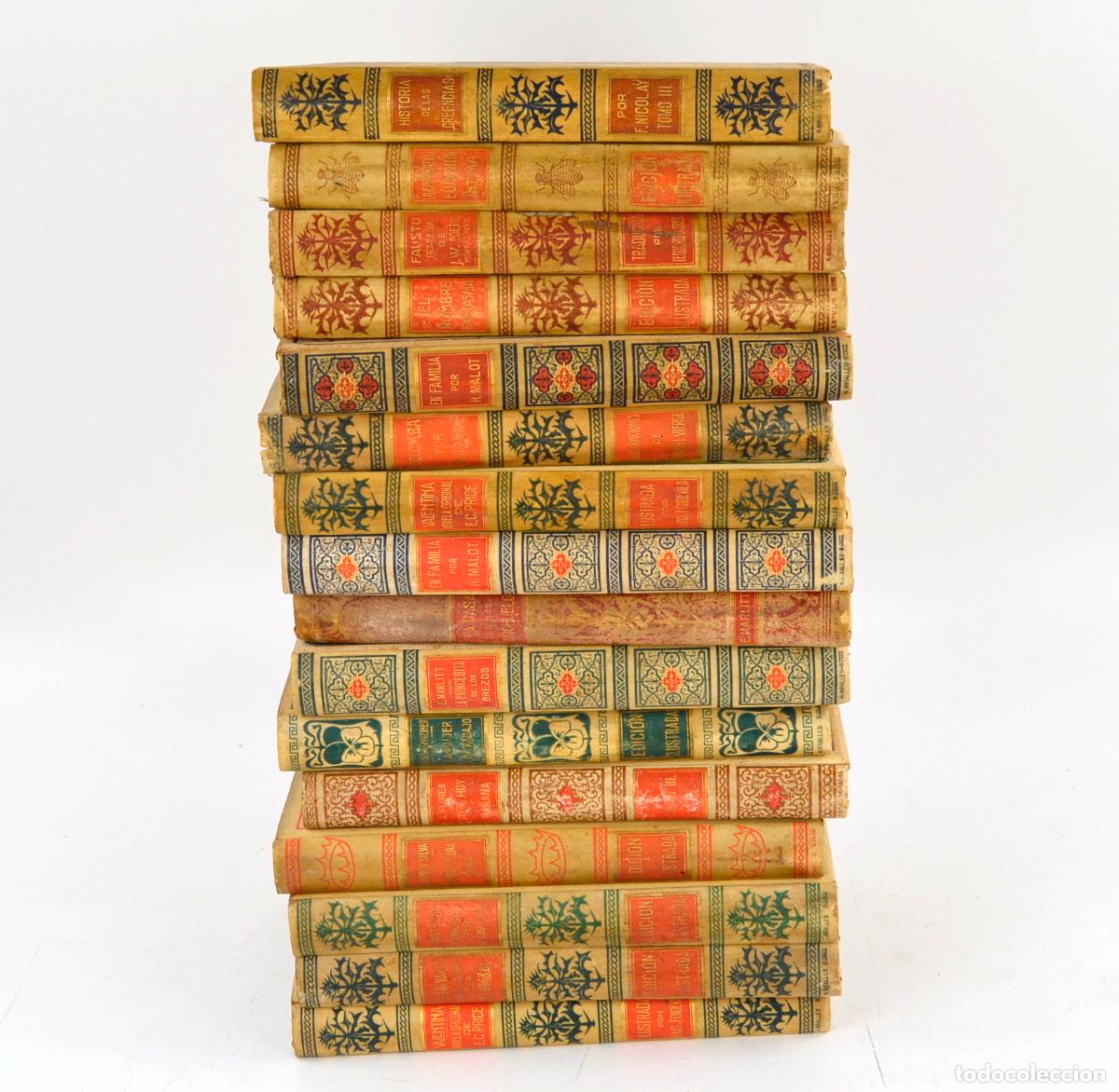 Libros antiguos: LOTE DE 16 LIBROS VARIADOS DE LA EDITORIAL MONTANER Y SIM&Oacute;N. - Foto 1