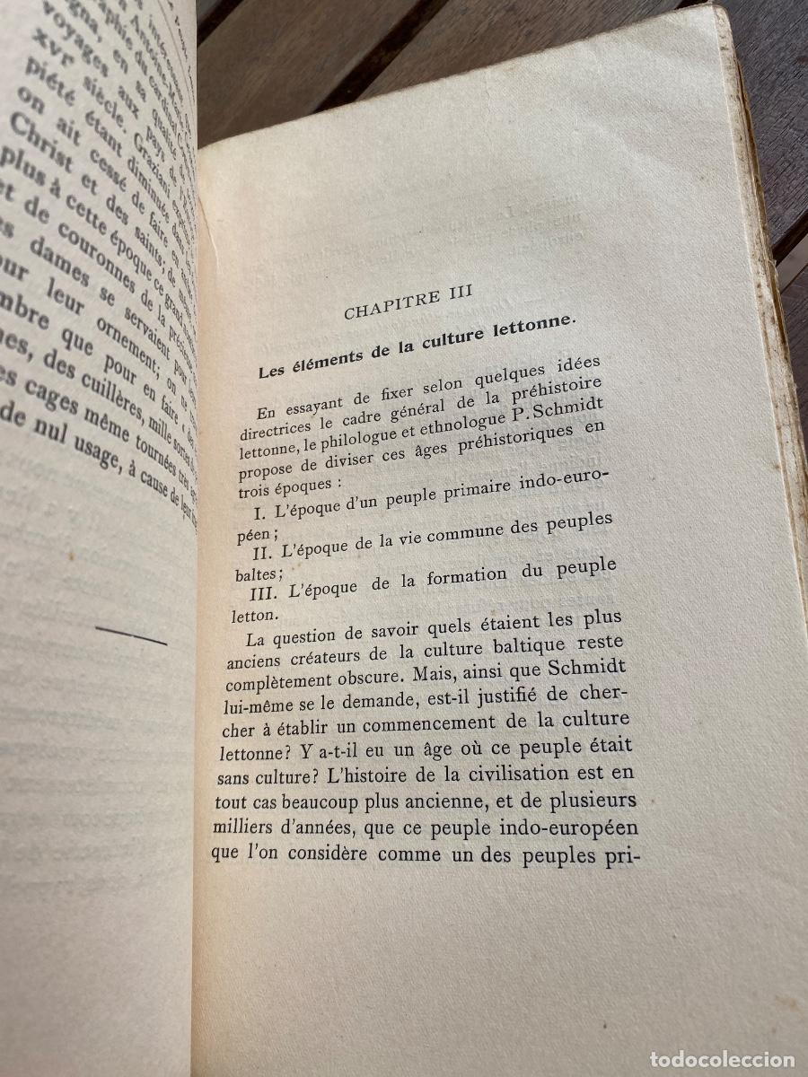 Libros antiguos: LE PEUPLE LETTON M. WALTERS VALTERS & RAPA 1926 - Foto 4