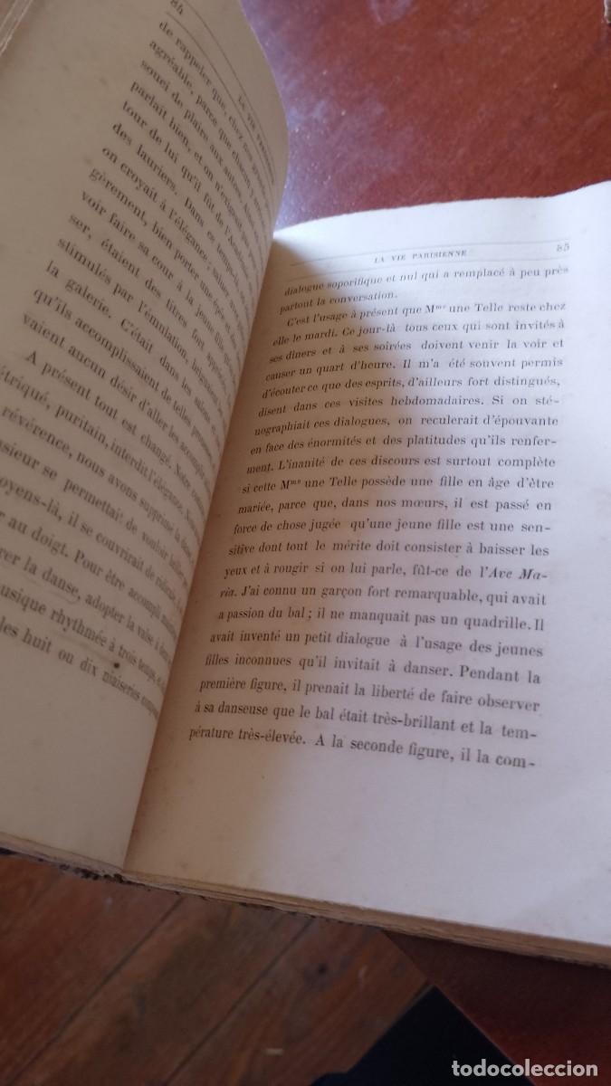 Libros antiguos: Paris 1862 Gustave Claudin - Foto 5