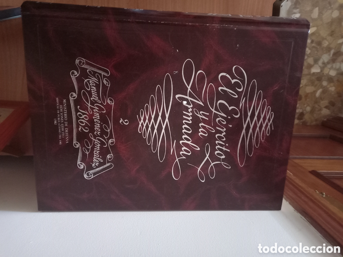 Libros antiguos: 2 TOMOS,EL EJERCITO Y LA ARMADA - Foto 1