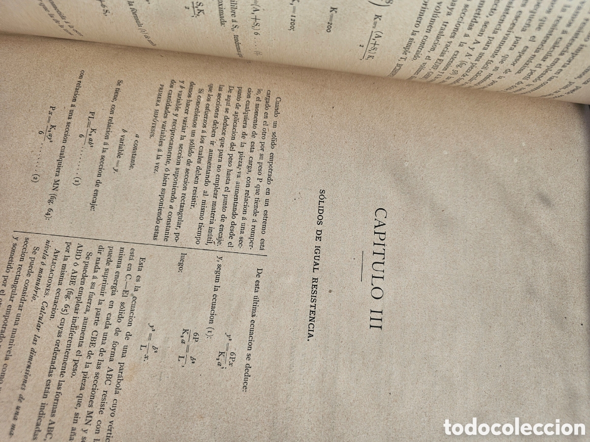 Libros antiguos: Libro Tratado general de mec&aacute;nica 1886 Tomo II - Foto 6