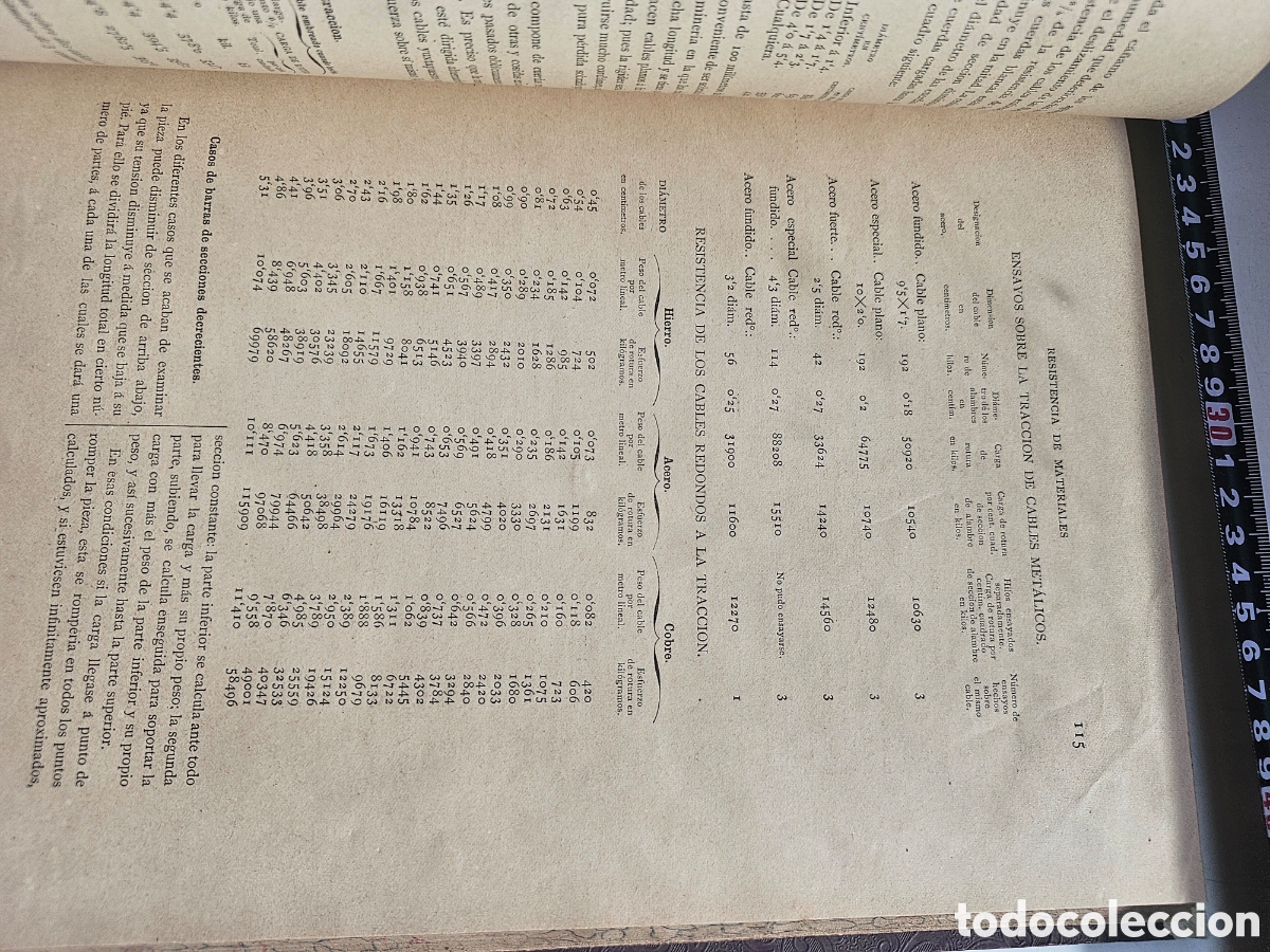 Libros antiguos: Libro Tratado general de mec&aacute;nica 1886 Tomo II - Foto 8