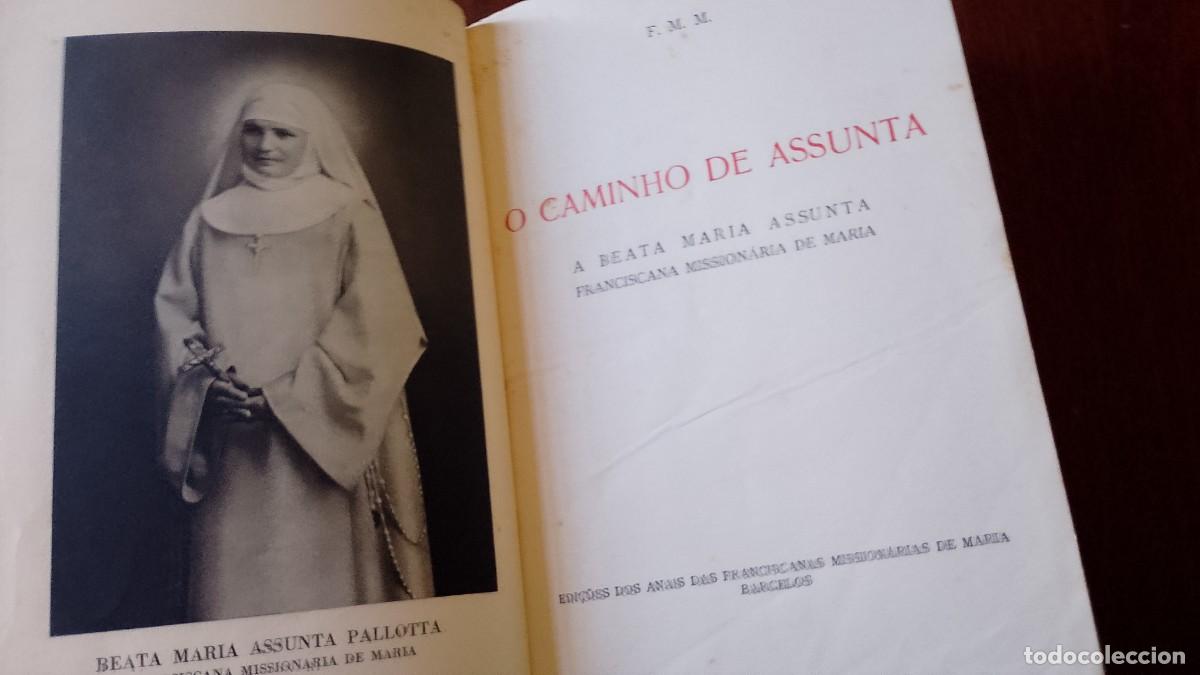 Libros antiguos: O Caminho da Beata Maria Assunta - Foto 3