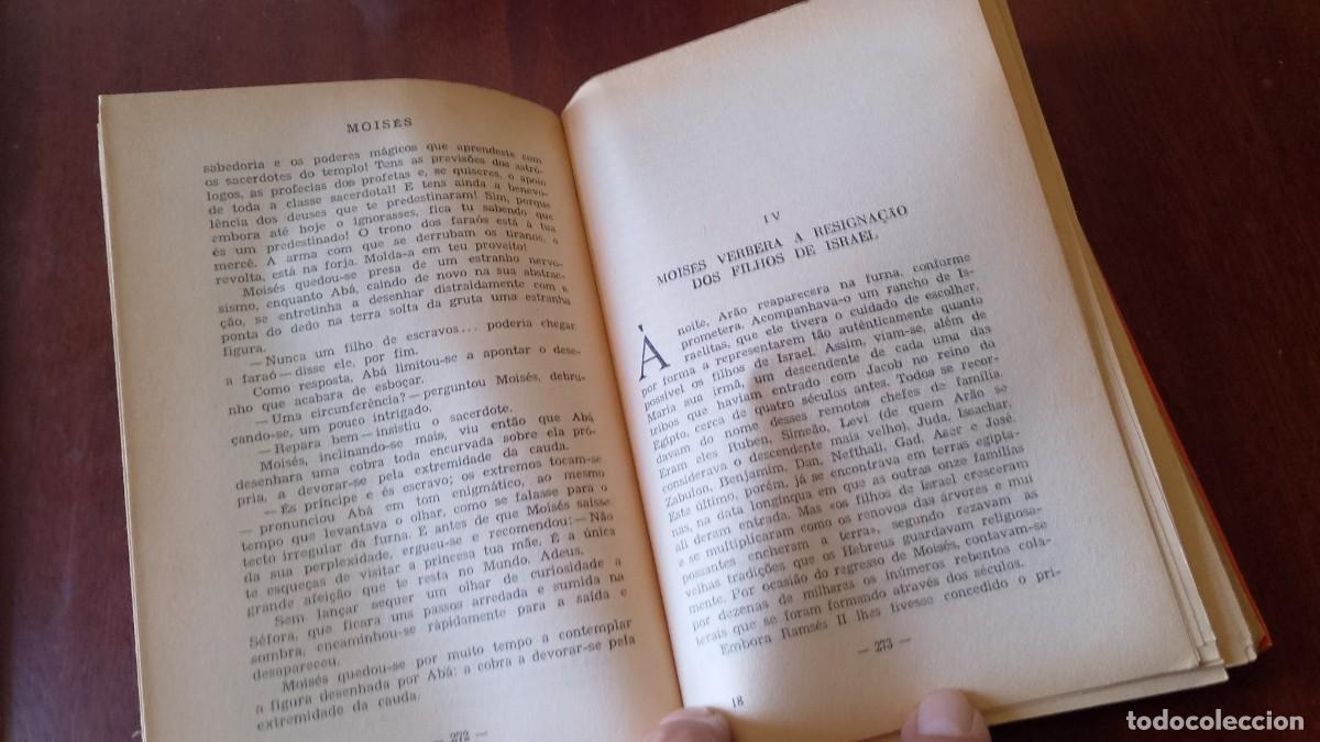Libros antiguos: Mois&eacute;s 1967 M&aacute;rio Domingues - Foto 5